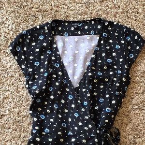 Jcrew midi wrap dress XSP